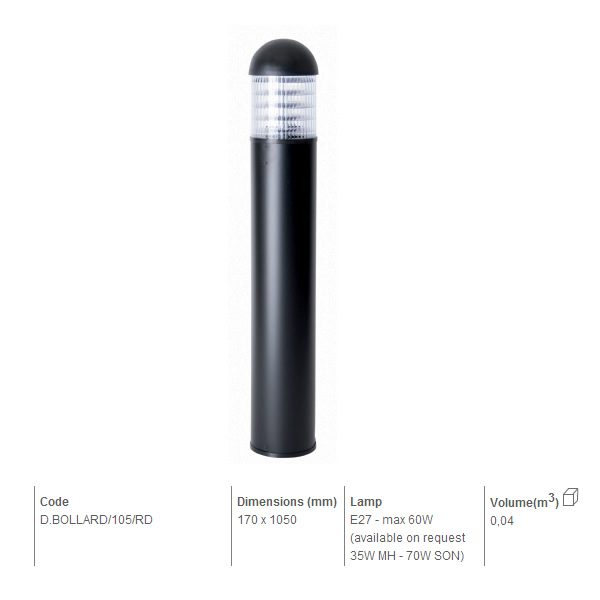 D.BOLLARD/105/RD